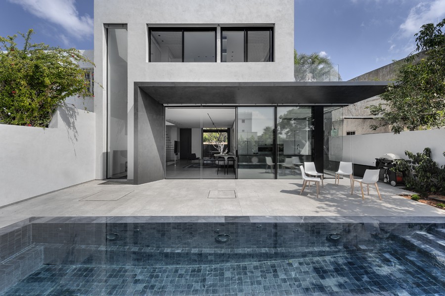 דורית סלע - אדריכלות ועיצוב פנים בית דו משפחתי ברמת השרון